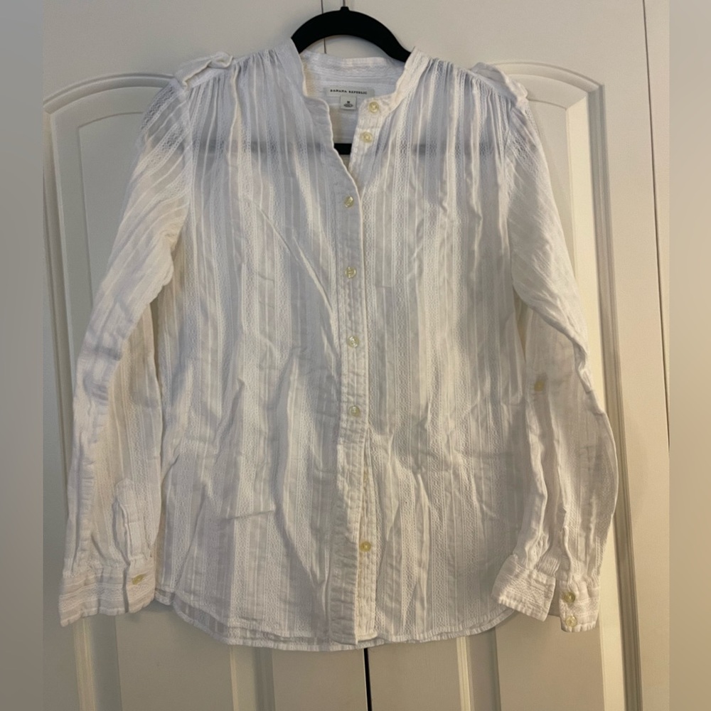 Banana Republic long sleeve button up.